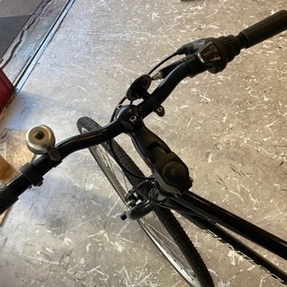 【700×35c】6段変速　クロスバイク　ブラック 700×35c】6段変速 クロスバイク ブラック