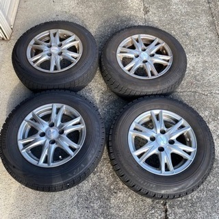 スタッドレスタイヤアルミホイールセットBLIZZAK 155／80R13