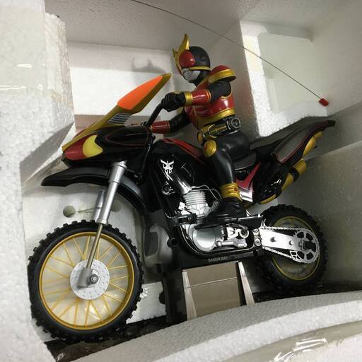 Pr1 33ビートチェイサー00 スーパースタントアクションバイクr C 仮面ライダークウガ クウガ ライダー 仮面ライダー 未使 ｐｏｔａｔｏ 市川大野のフィギュアの中古あげます 譲ります ジモティーで不用品の処分