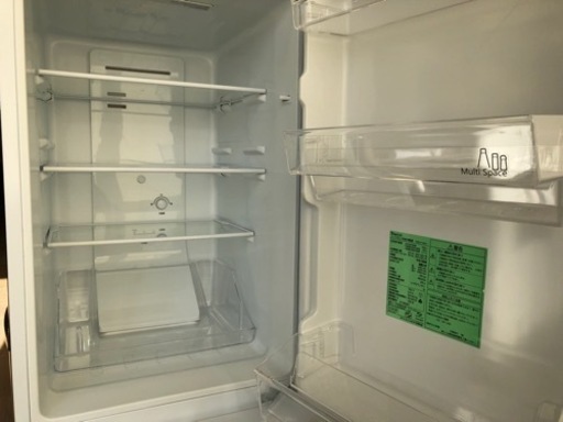 12ヶ月安心保証付き】YAMADA 2ドア冷蔵庫