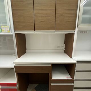 おしゃれな木目！！ NITORI(ニトリ) 2面レンジボード ?定価￥53,880 