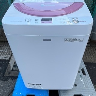 2014年製 SHARP 5.5kg 全自動洗濯機 ES-G55...