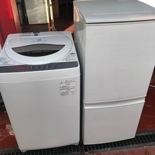 ⭕️【SHARP/TOSHIBA高年式】冷蔵庫・洗濯機セット