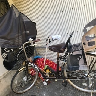 子ども乗せ　自転車