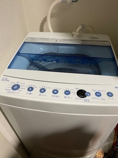 洗濯機 5.5kg JW-C55FK 使用歴浅