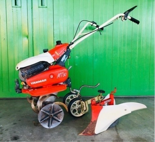 ヤンマー　管理機　MT30  テイラー　培土器付き　中古