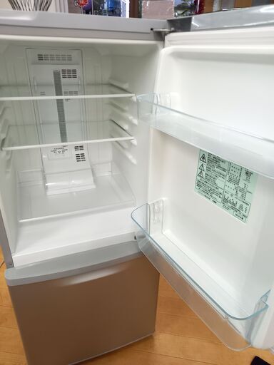 X5060 panasonic パナソニック ノンフロン冷凍冷蔵庫 冷蔵庫 NR-B146W-S 138ℓ 2014年製 半年保証 送料A 札幌プラクラ南9条店