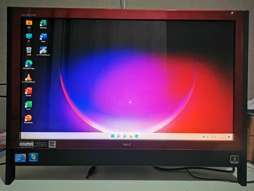 6ヶ月保証　格安 「ハイパフォーマンス」一体型デスクトップ NEC VN770/V