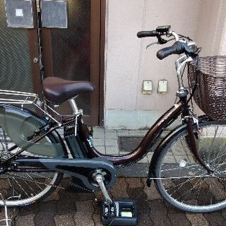 YAMAHA]PAS Natura 26吋電動アシスト自転車 6.2Ahバッテリー+充電器