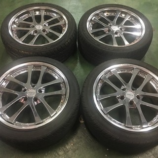 9999　クレンツェ　ウィーバル　19インチ　４本ホイールセット クレンツェ 19インチ 245/40 ZR19 98W