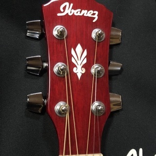 売却済み 2010 Ibanez AEG15 E / Trance Red 美品 !