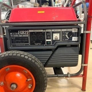 新ダイワ　EGR22 100V 2kVA 発電機　タイヤ付　東根より
