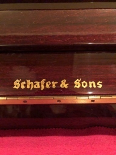 アップライトピアノ   Ｓｃｈａｆｅｒ＆Ｓｏｎｓ（シェーファー＆サンズ）１１２ＲＰ