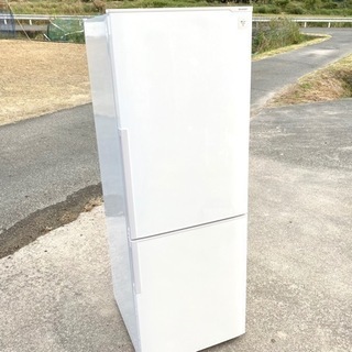 オシャレな2ドアタイプ♪ シャープ SHARP 冷凍冷蔵庫 270L 大きめサイズ♬