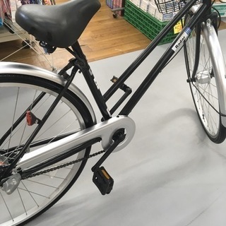 S077 普通自転車 Radar 内装3段 黒 美品