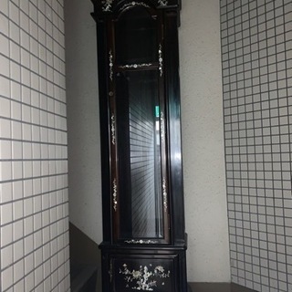大型古時計 外装 ケース 振り子時計/機械時計/機械式時計 等を収める箱 アンティーク/骨董/装飾  - 大阪市
