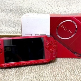 【ネット決済】PSP レッド  ※バッテリー無し※
