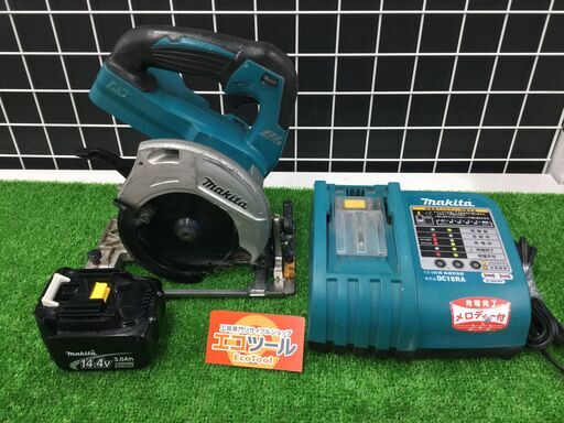 【エコツール豊田インター店】Makita/マキタ 14.4V 125mm充電式マルノコ HS470DZ 本体、充電器、バッテリー14.4ｖ3.0Ah付き　【愛知県/豊田インター店/工具】