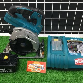 【エコツール豊田インター店】Makita/マキタ 14.4V 125mm充電式マルノコ HS470DZ 本体、充電器、バッテリー14.4ｖ3.0Ah付き　【愛知県/豊田インター店/工具】