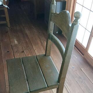 チェアー4脚セット　オーク　無垢材　京都市　浜野製