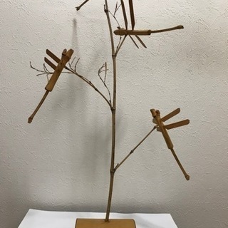 秋　とんぼ/トンボ　竹細工職人