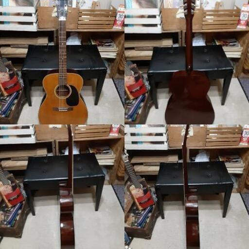 オールドアコースティックギター（詳細不明/リストア品）