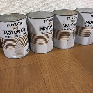 TOYOTA　MOTOR OIL　１L　４缶