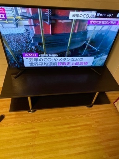 40インチ　テレビ　テレビ台セット　美品 8500円