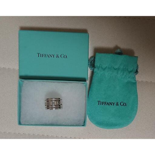 ブランドTIFFANY\u0026Co./ティファニー\nユニセックス アトラス ワイド リング指輪