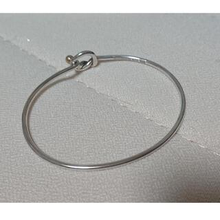 未使用ヴィンテージ TIFFANY★ラブノット バングル ★SV925