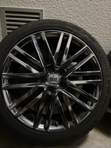 210系クラウンアスリート 純正 スパッタリングホイール