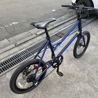 【RITEWAY　GLACIER　ライトウェイ　グレイシア　前後ディスクブレーキ　8速　20インチ　ミニベロ】