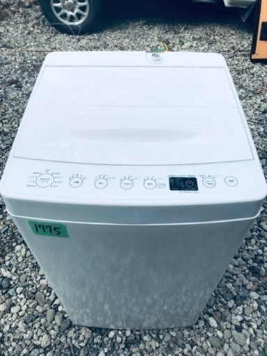 ①✨2018年製✨1775番TAG label ✨全自動電気洗濯機✨AT-WM45B‼️
