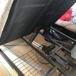 最終処分価格 YAMAZEN 電動リクライニングベッド ELB-7(S)J 2014年購入 