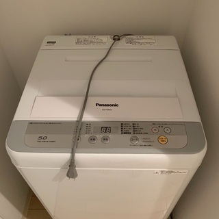 パナソニック2017年製洗濯機5キロ