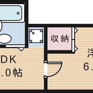 No330KN😊❗️１DK🍀最寄駅から徒歩５分🚃❗️❗️