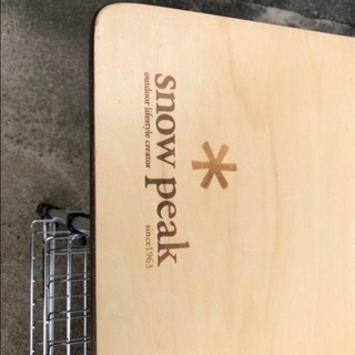 布袋寅泰 ギター・フィギュア・コレクションVol.1-Snow peak スノーピーク　キッチンテーブル  CK-012 フィールドギアキッチンテーブル  