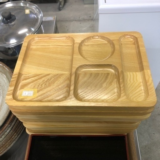 かわいい 木製ランチプレート１枚380円 テンポタウン橿原店 橿原の食器 プレート の中古あげます 譲ります ジモティーで不用品の処分