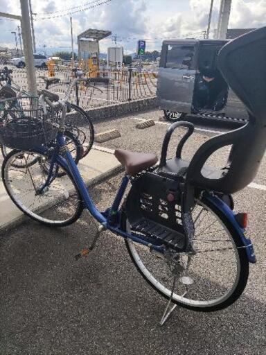 【決まりました】ママチャリ　子ども乗せ自転車　値下げしました