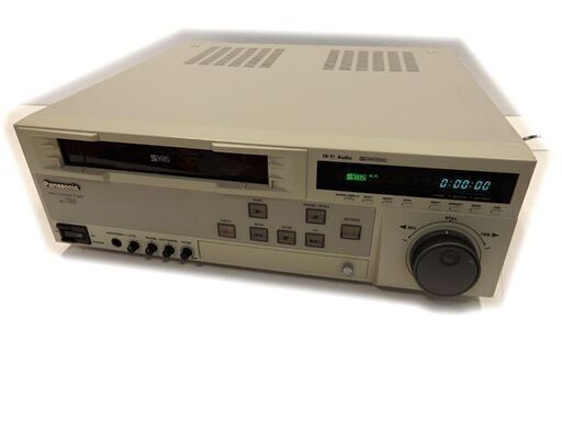 新札幌発 Panasonic パナソニック AG-7150 S-VHS 業務用ビデオデッキ 再生専用-4 再生、各操作、出力確認済