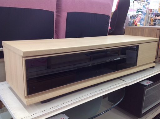 ナチュラル 木製 テレビボード【9650012】