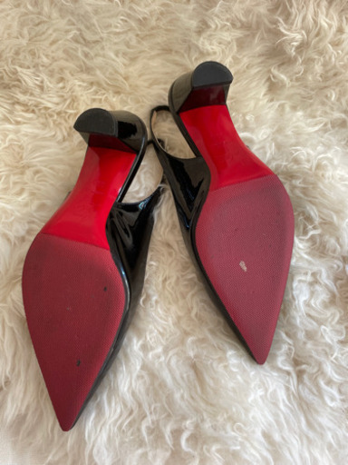 ルブタン バックストラップパンプス 美品