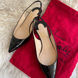 ルブタン バックストラップパンプス 美品