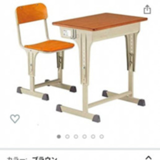 学校　机　椅子 6点セット