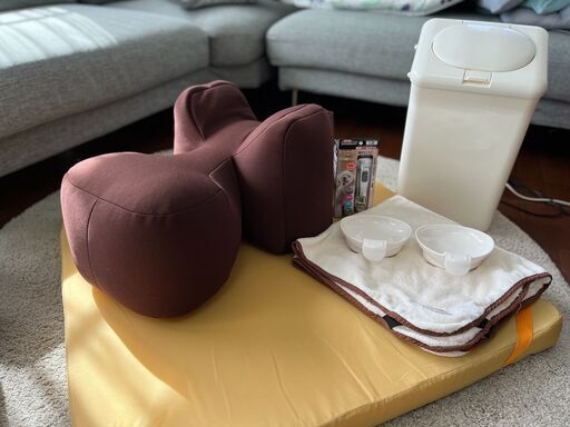 介護犬セット：床ずれ防止ベット・立位クッション「リラクッション」\b他（小型犬〜中型犬用）