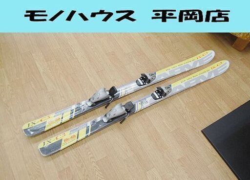 138cm 子供用 B×B カービングスキー JX-C3 TRASCAPGFRP ビンディング