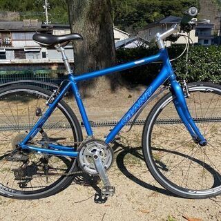 【メンテナンス済み　即のりOK】GIANT ESCAPE RX 3　ブルーメタリック 3×8　シマノ24段