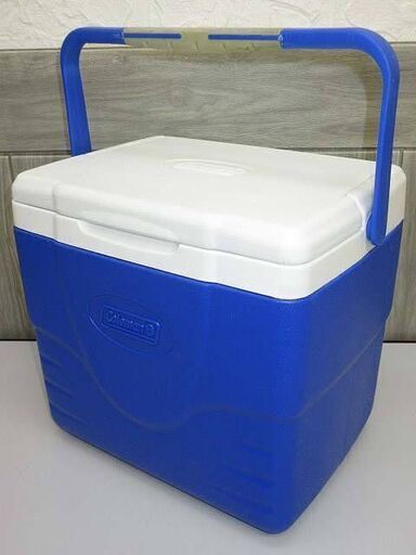 Sa0773コールマンクーラーボックス69ブルー小型colemanクーラーbox青保冷アウトドア収納 キャンプbbq釣りバーベキュー行楽 リビング館 白石 白石の家庭用品 その他 の中古あげます 譲ります ジモティーで不用品の処分