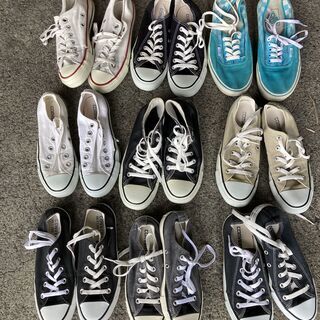 【古着】 卸売販売 CONVERSE VANS ジャンクスニーカ...