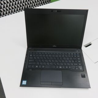 【テレワークに最適！】【動作確認済み】富士通ノートPC　LIFEBOOK WU1/X　FMVWXU1N3　ブラック テレワークに最適！】【動作確認済み】富士通ノートPC LIFEBOOK WU1/X